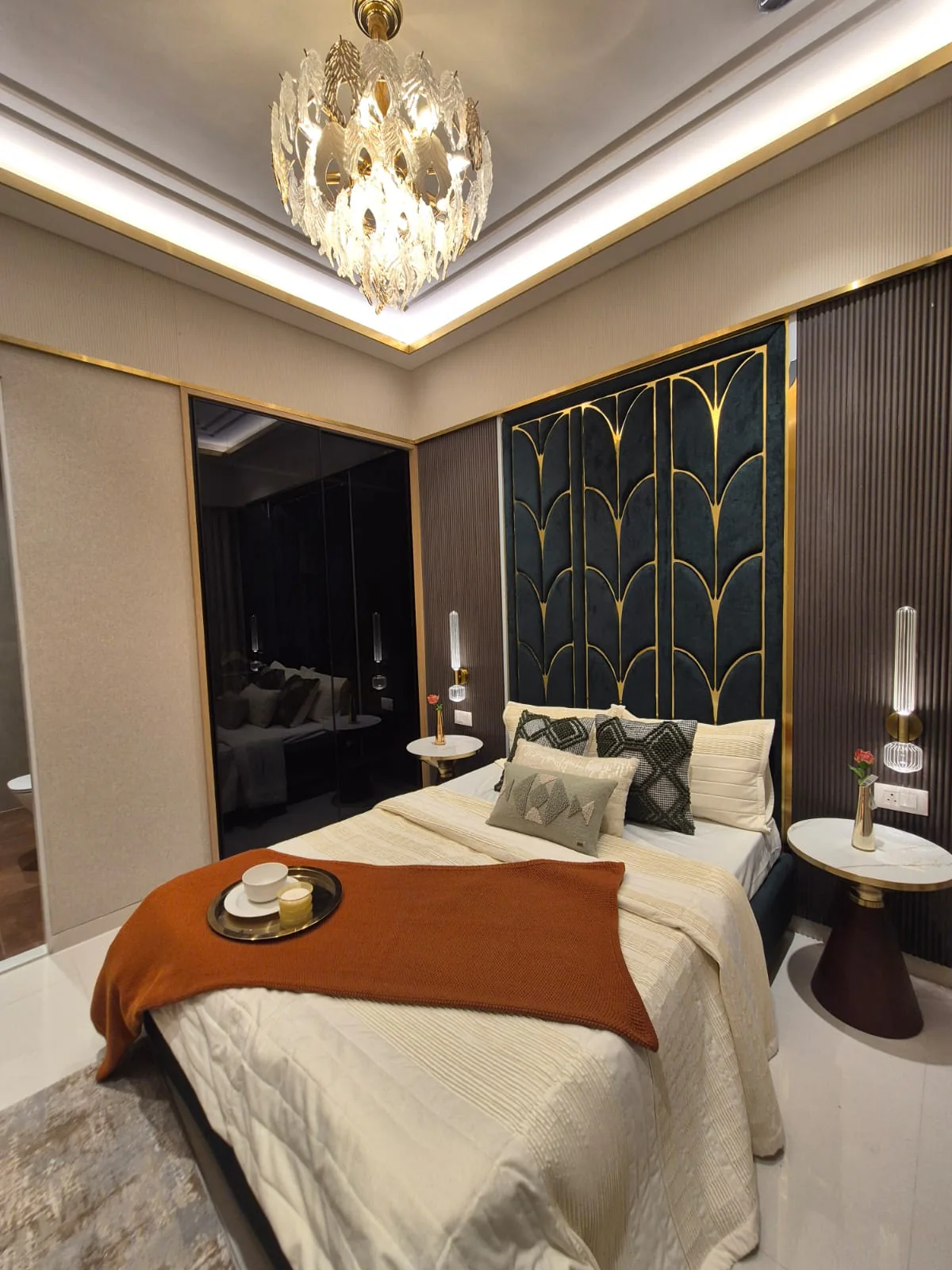 Second bedroom in the Unimax Life sample flat